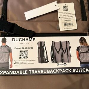 New Duchamp Travel Backpack.